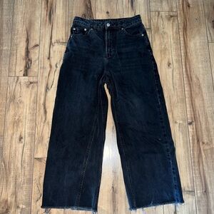 Topshop black moto jeans size 26